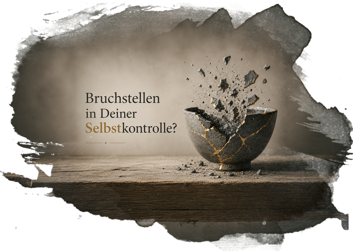 Bruchstellen in der Selbstkontrolle – Kintsugi